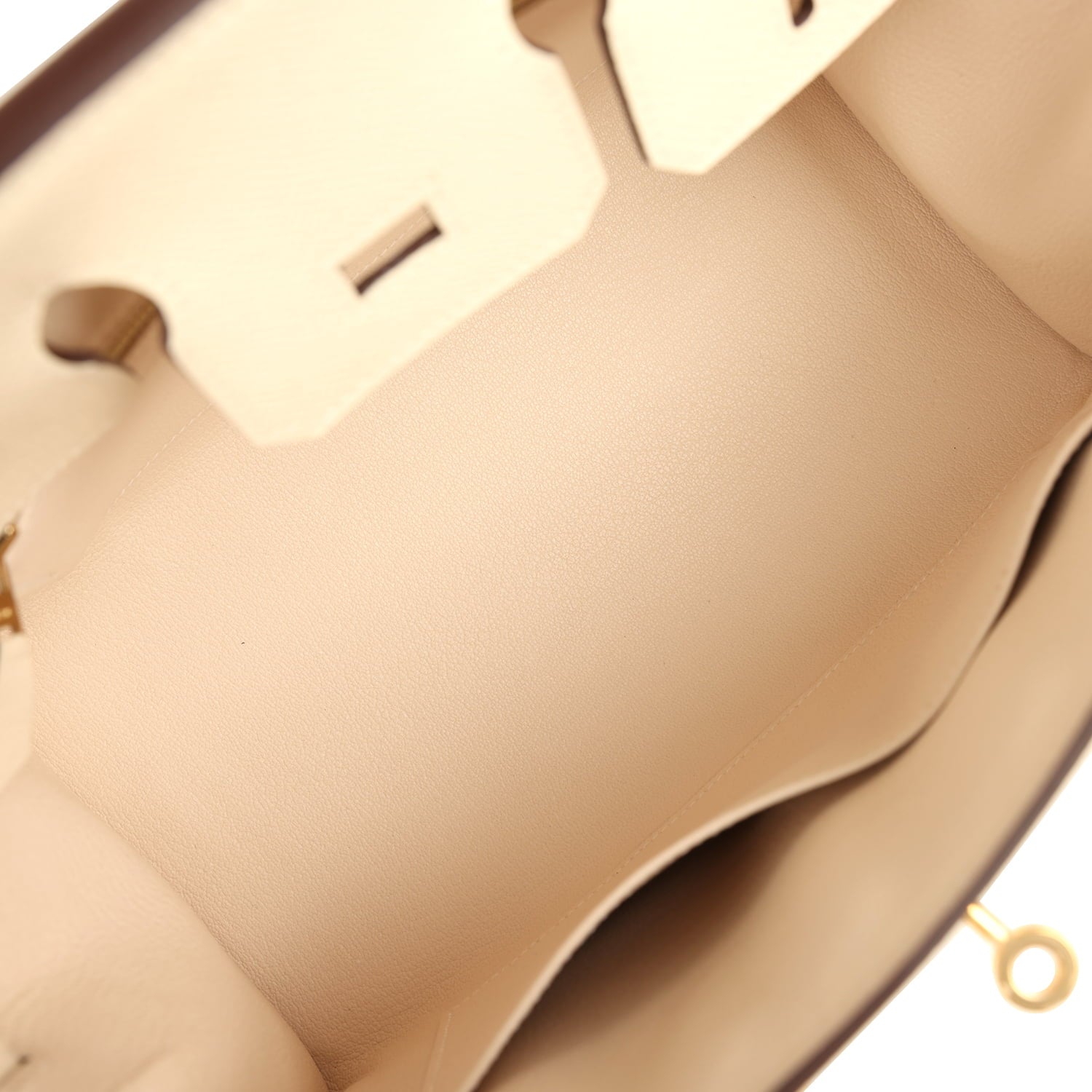 Hermes Birkin Sellier 25 Nata Epsom Gold Hardware