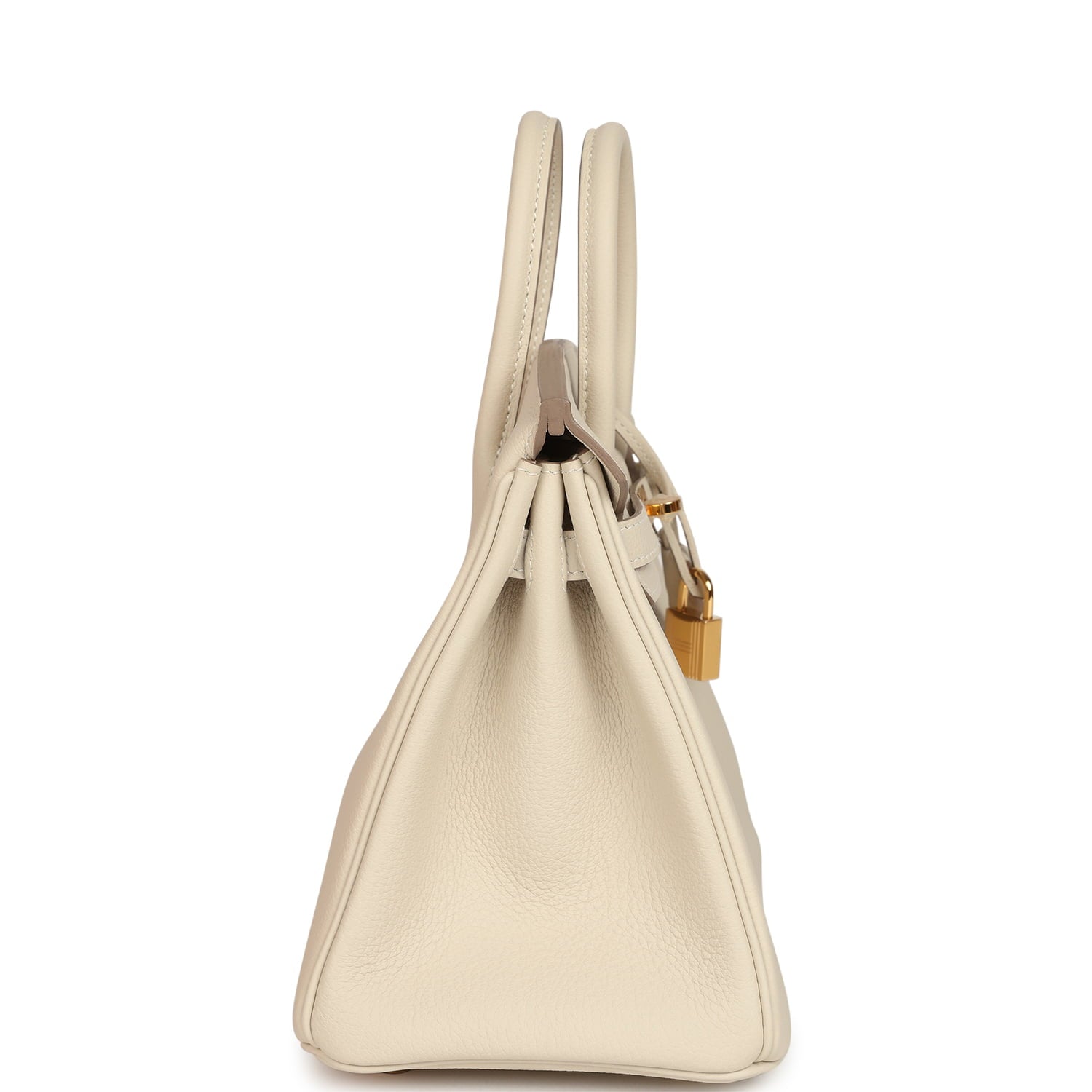 Hermes Birkin 25 Craie Togo Gold Hardware