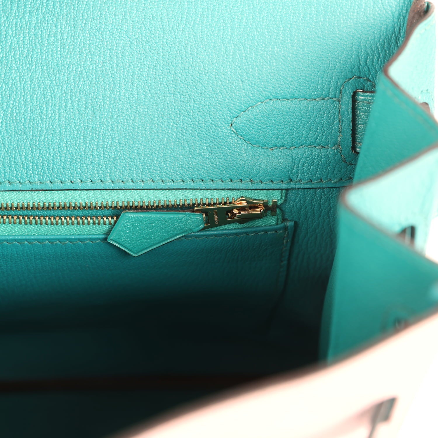 Pre-owned Hermes Special Order (HSS) Birkin 30 Rose Sakura and Bleu Paon Chevre Mysore Gold Hardware