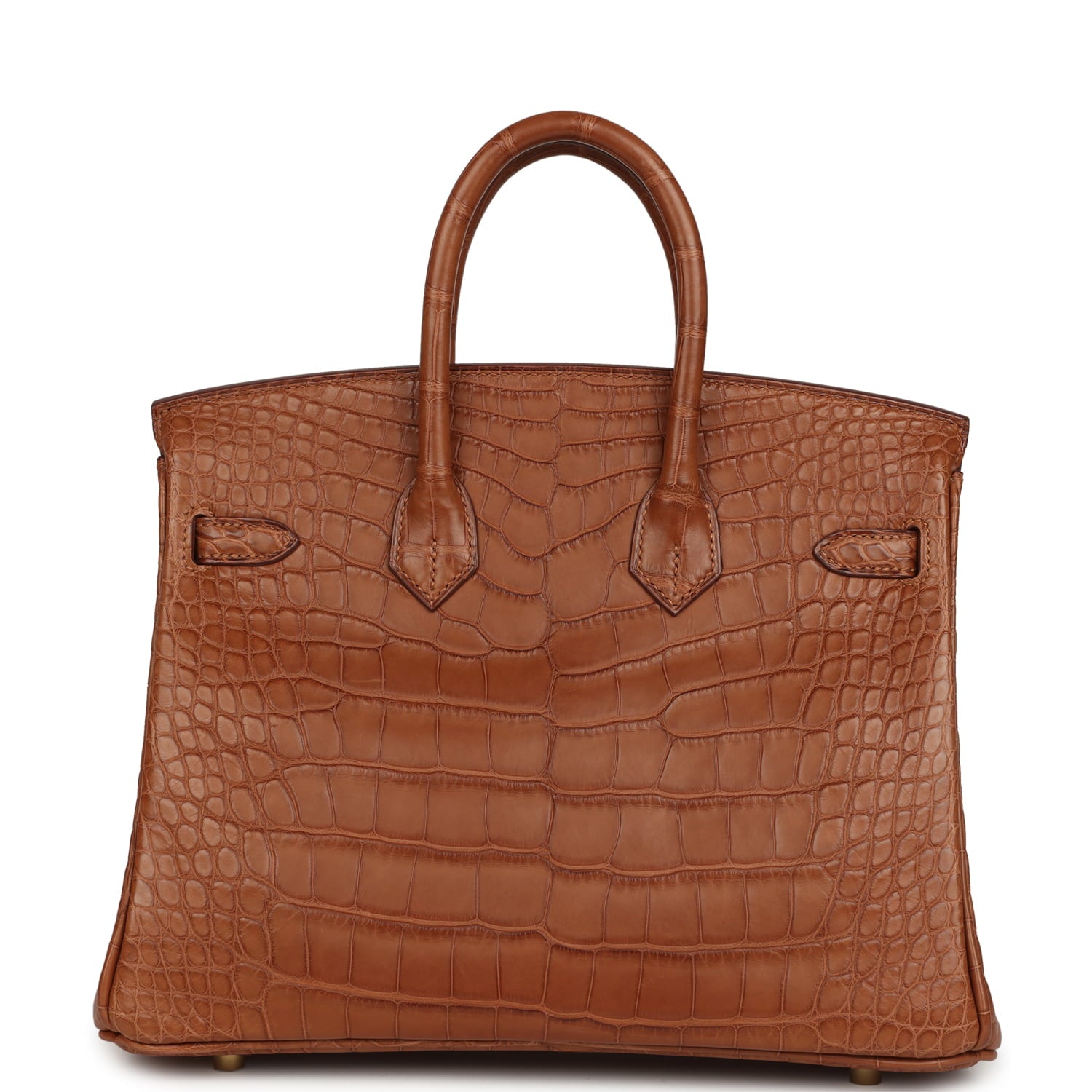 Hermes Birkin 25 Gold Matte Alligator Gold Hardware