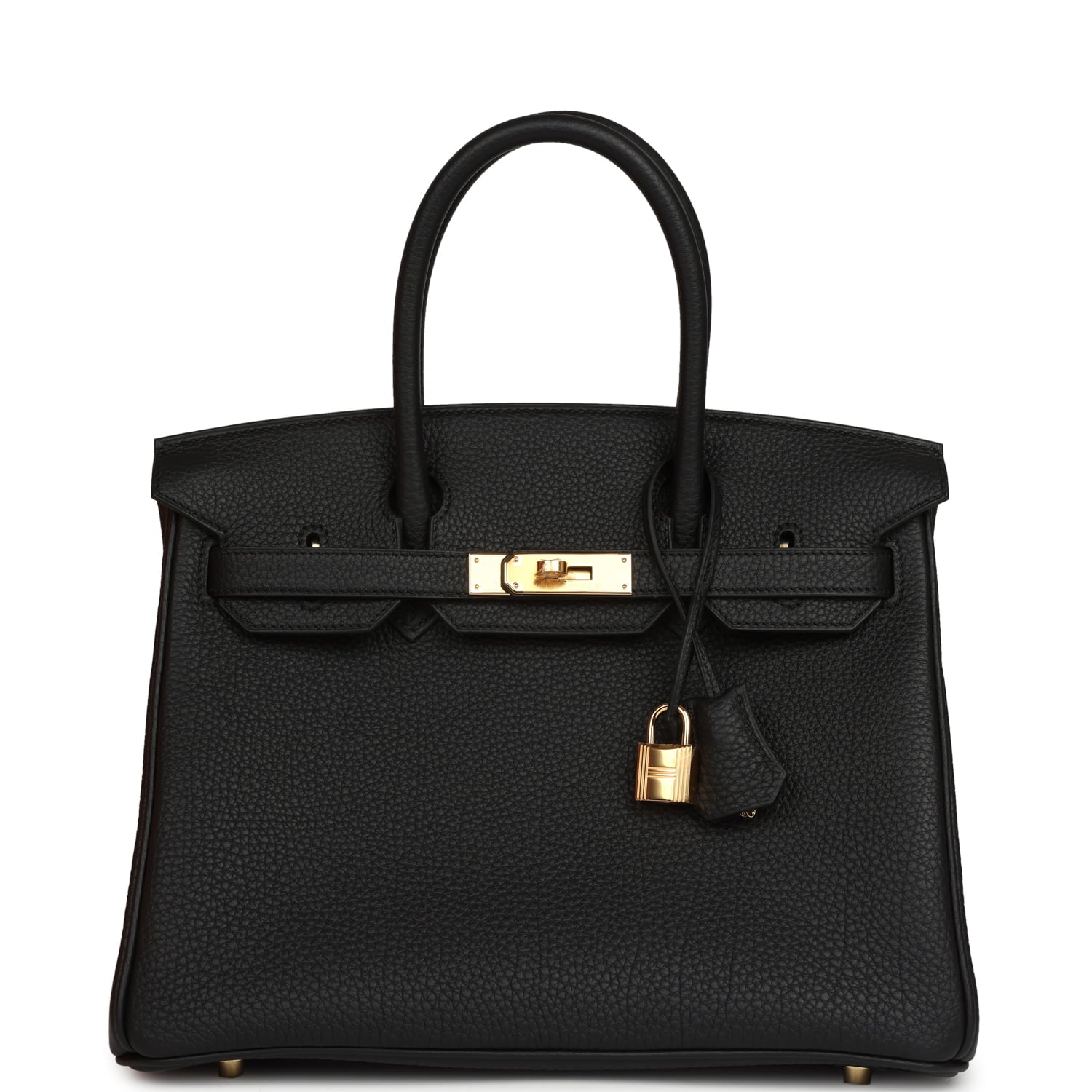 Hermes Birkin 30 Black Togo Gold Hardware