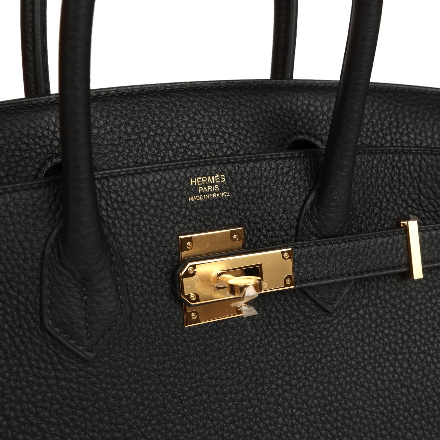 Hermes Birkin 30 Black Togo Gold Hardware