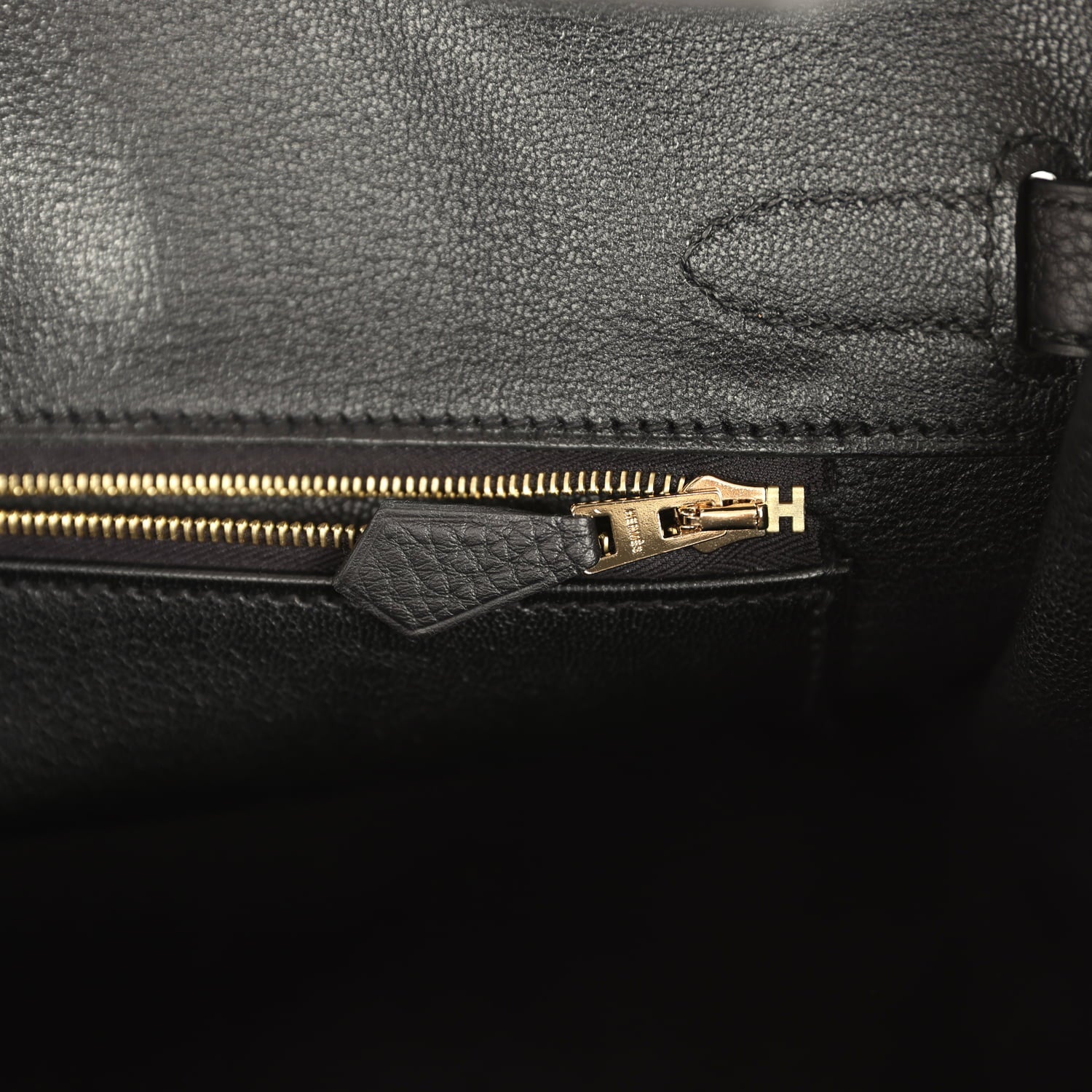 Hermes Birkin 30 Black Togo Gold Hardware