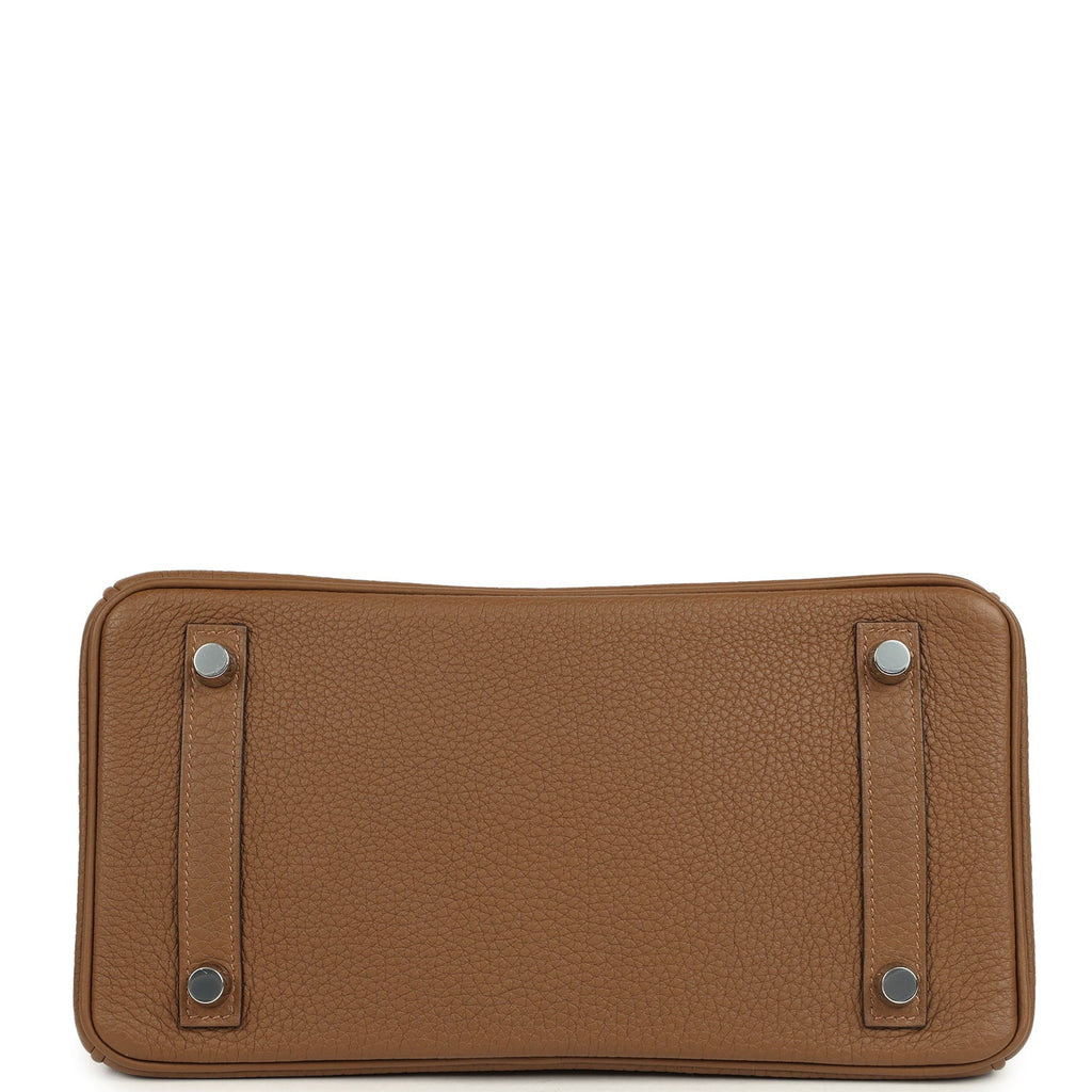 Hermes Birkin 25 Alezan Togo Palladium Hardware