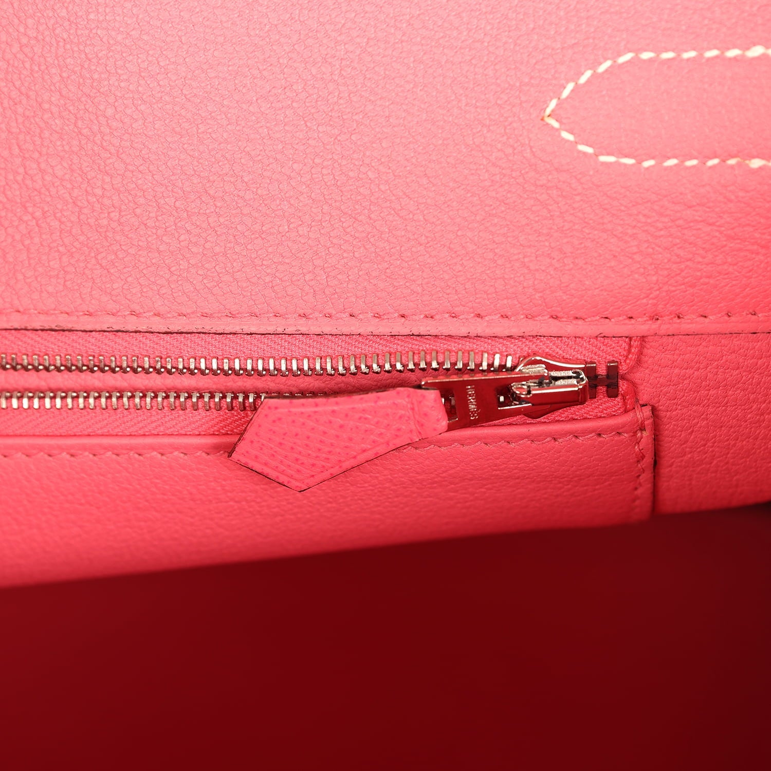 Hermes Special Order (HSS) Birkin 35 Rose Azalee Epsom Palladium Hardware