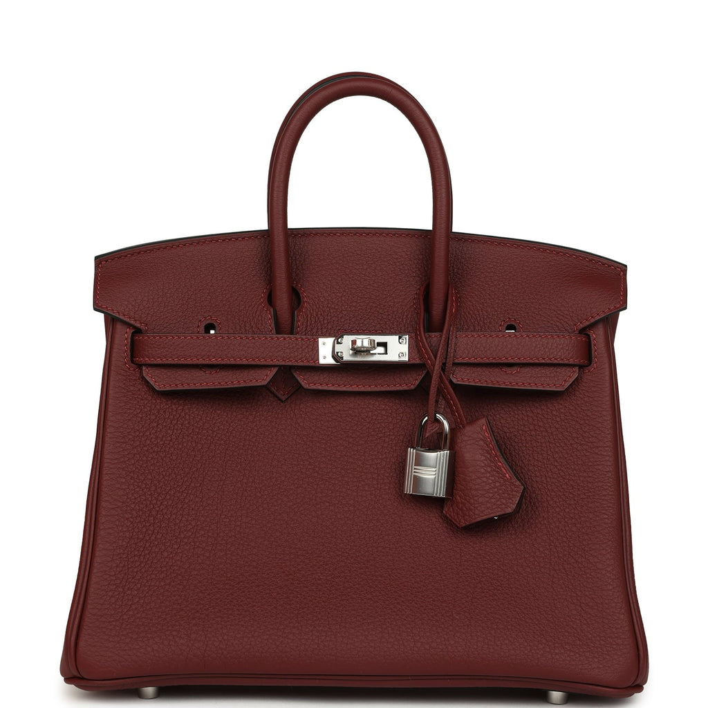 Hermes Birkin 25 Rouge H Togo Palladium Hardware