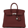 Hermes Birkin 25 Rouge H Togo Palladium Hardware