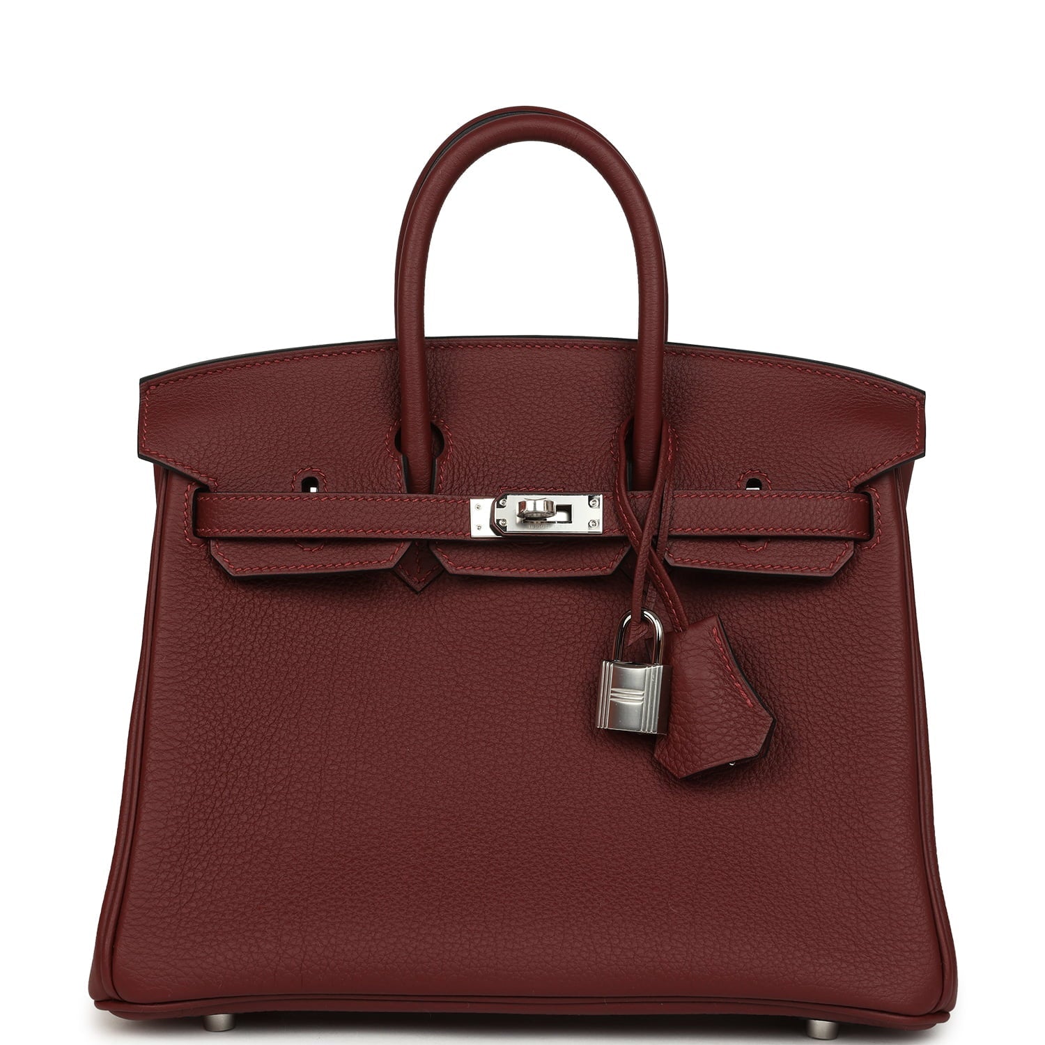 Hermes Birkin 25 Rouge H Togo Palladium Hardware