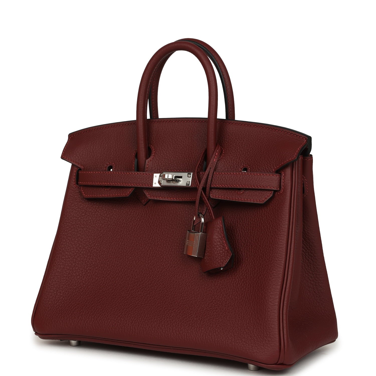 Hermes Birkin 25 Rouge H Togo Palladium Hardware