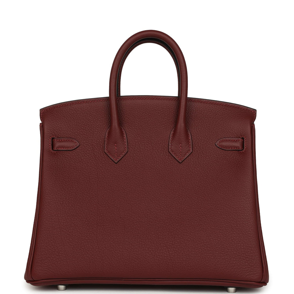 Hermes Birkin 25 Rouge H Togo Palladium Hardware
