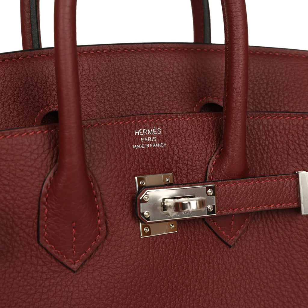 Hermes Birkin 25 Rouge H Togo Palladium Hardware