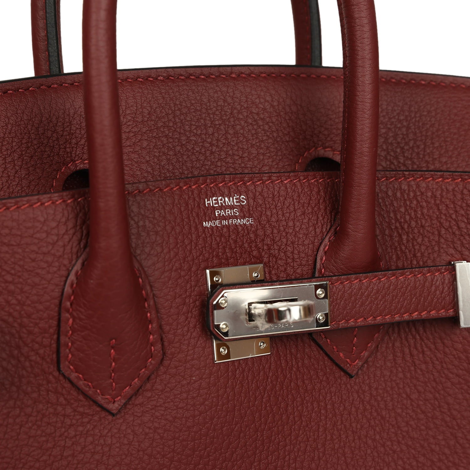 Hermes Birkin 25 Rouge H Togo Palladium Hardware
