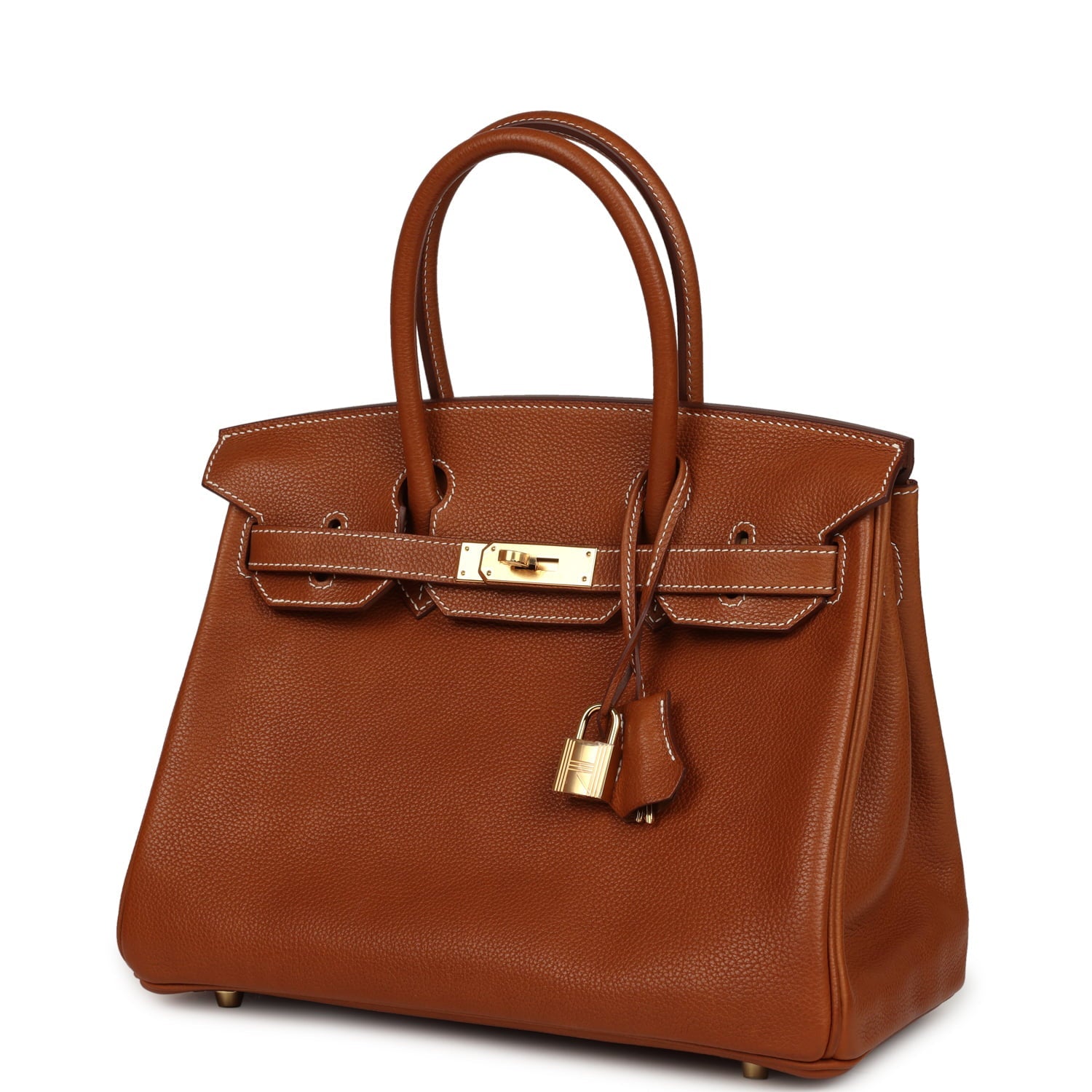 Hermes Birkin 30 Fauve Barenia Faubourg Gold Hardware
