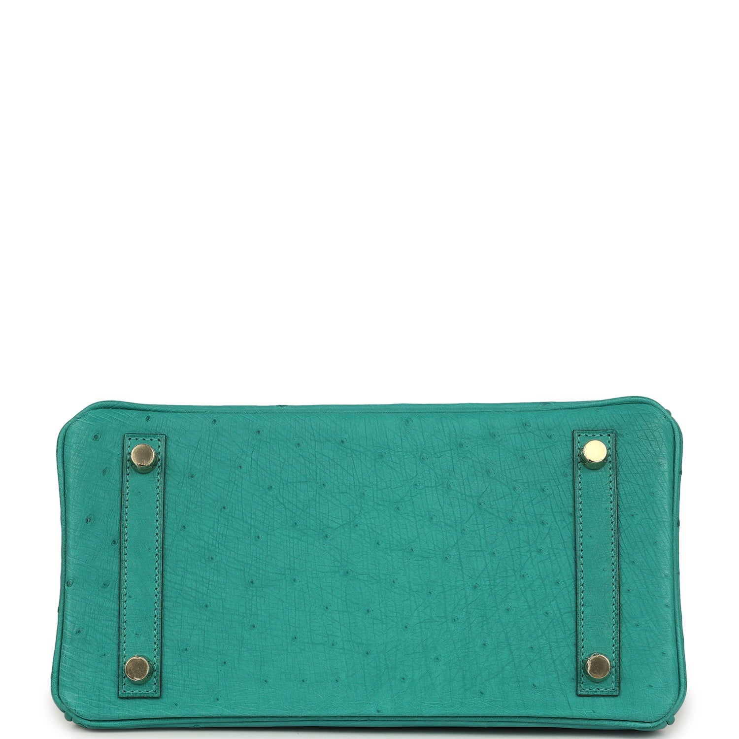 Hermes Birkin 25 Vert Verone Ostrich Gold Hardware