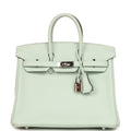 New Hermes Birkin 25 Vert PepperNew Swift Palladium Hardware