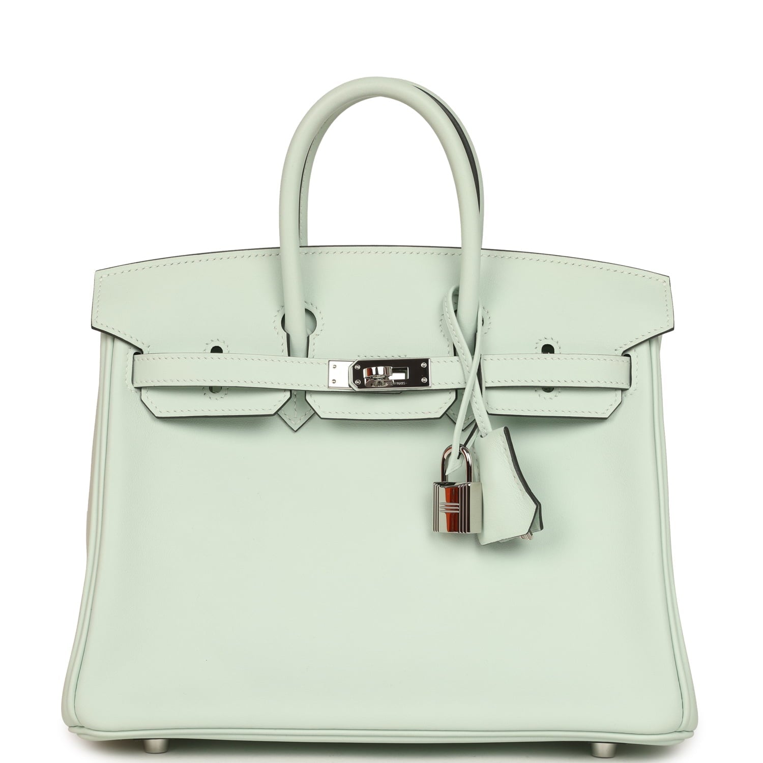 New Hermes Birkin 25 Vert PepperNew Swift Palladium Hardware