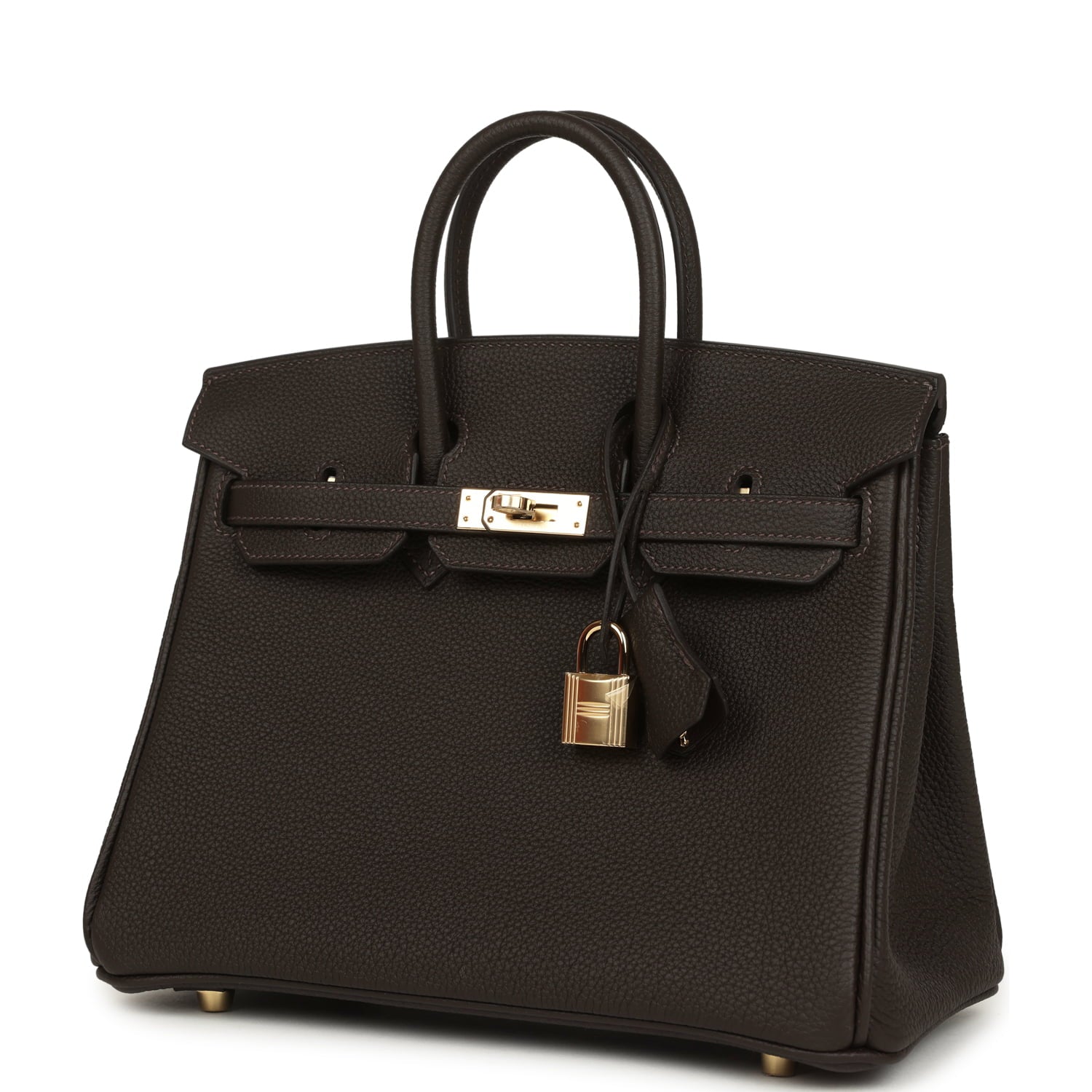 Hermes Birkin 25 Bai-Brun Togo Permabrass Hardware