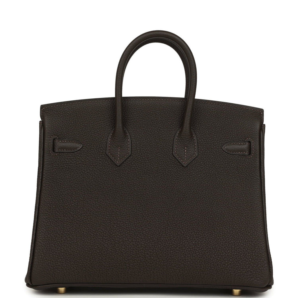 Hermes Birkin 25 Bai-Brun Togo Permabrass Hardware