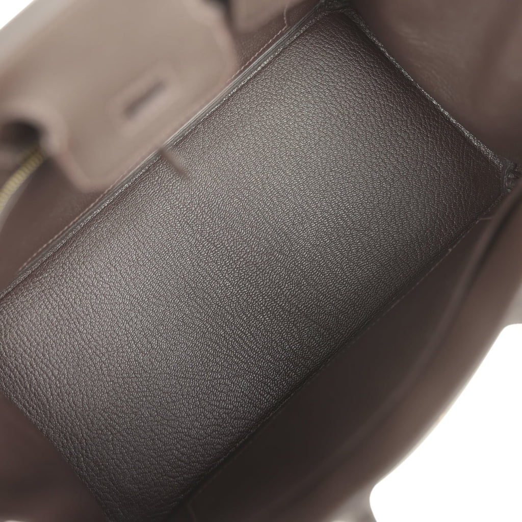 Hermes Birkin 25 Bai-Brun Togo Permabrass Hardware