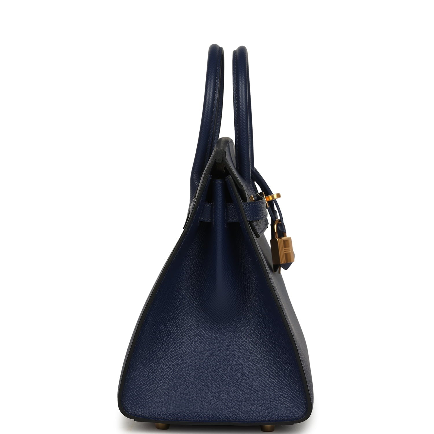 Hermes Special Order (HSS) Birkin Sellier 25 Bleu Saphir Epsom Gold Hardware