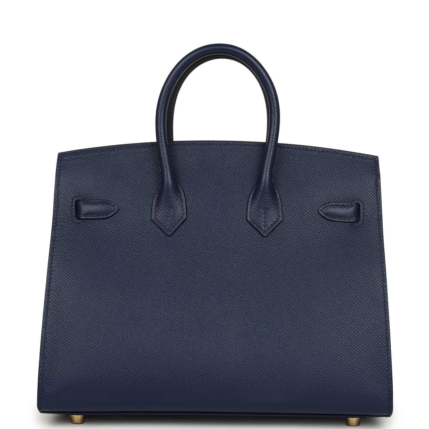 Hermes Special Order (HSS) Birkin Sellier 25 Bleu Saphir Epsom Gold Hardware