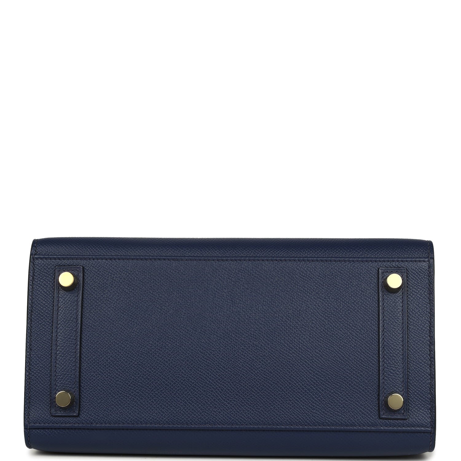 Hermes Special Order (HSS) Birkin Sellier 25 Bleu Saphir Epsom Gold Hardware