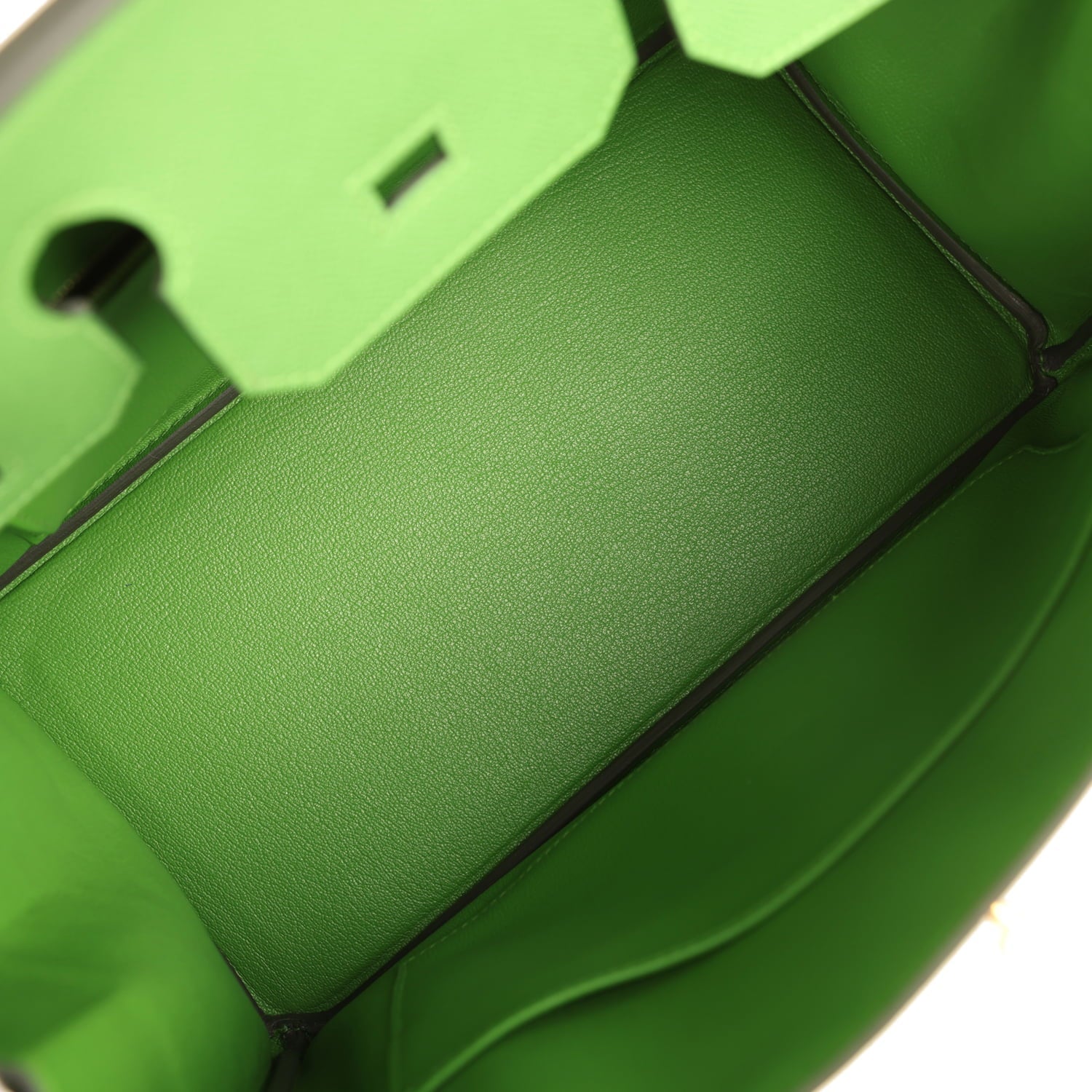 Hermes Birkin 30 Vert Yucca Epsom Gold Hardware