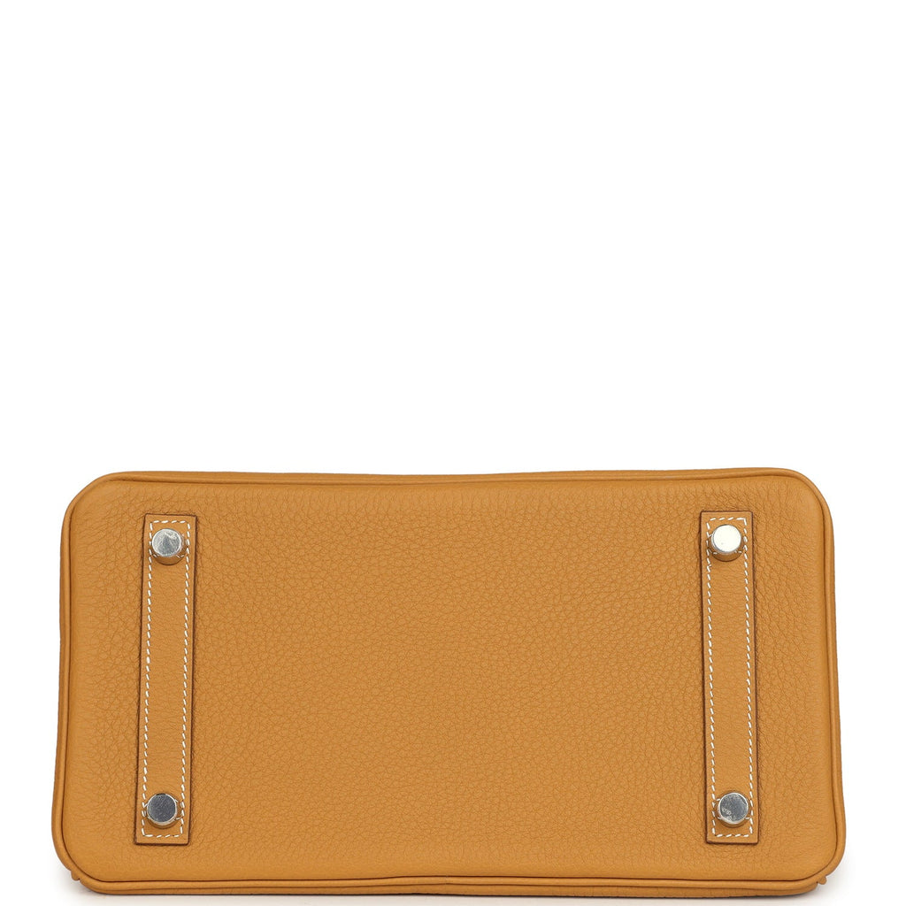 Hermes Birkin 25 Naturel Sable Togo Palladium Hardware