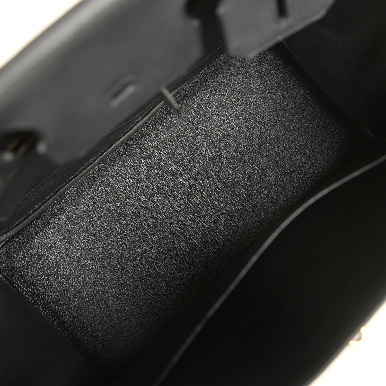 Pre-owned Hermes Birkin 30 Black Togo Gold Hardware