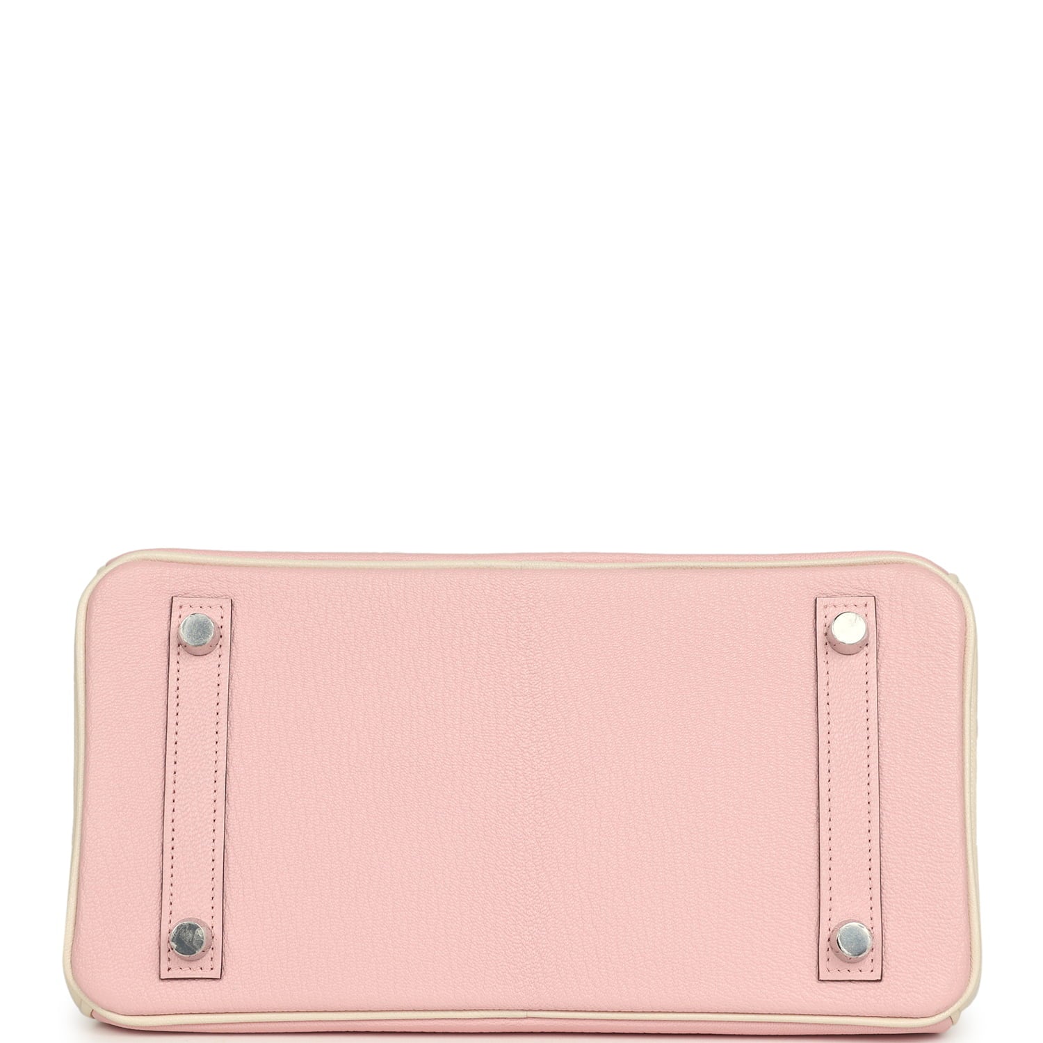 Hermes Special Order (HSS) Birkin 25 Rose Sakura and Nata Chevre Mysore Brushed Palladium Hardware