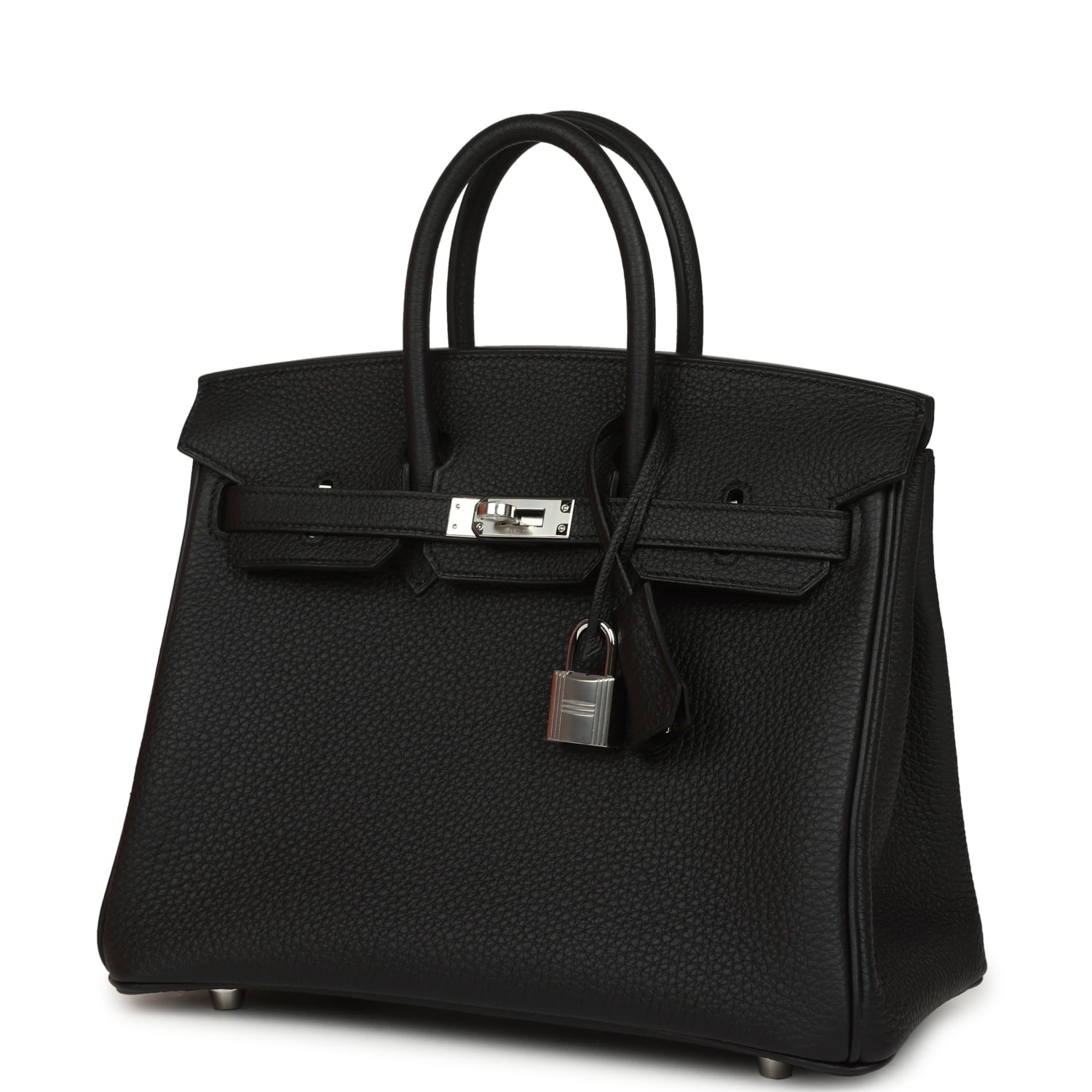 Hermes Birkin 25 Black Togo Palladium Hardware
