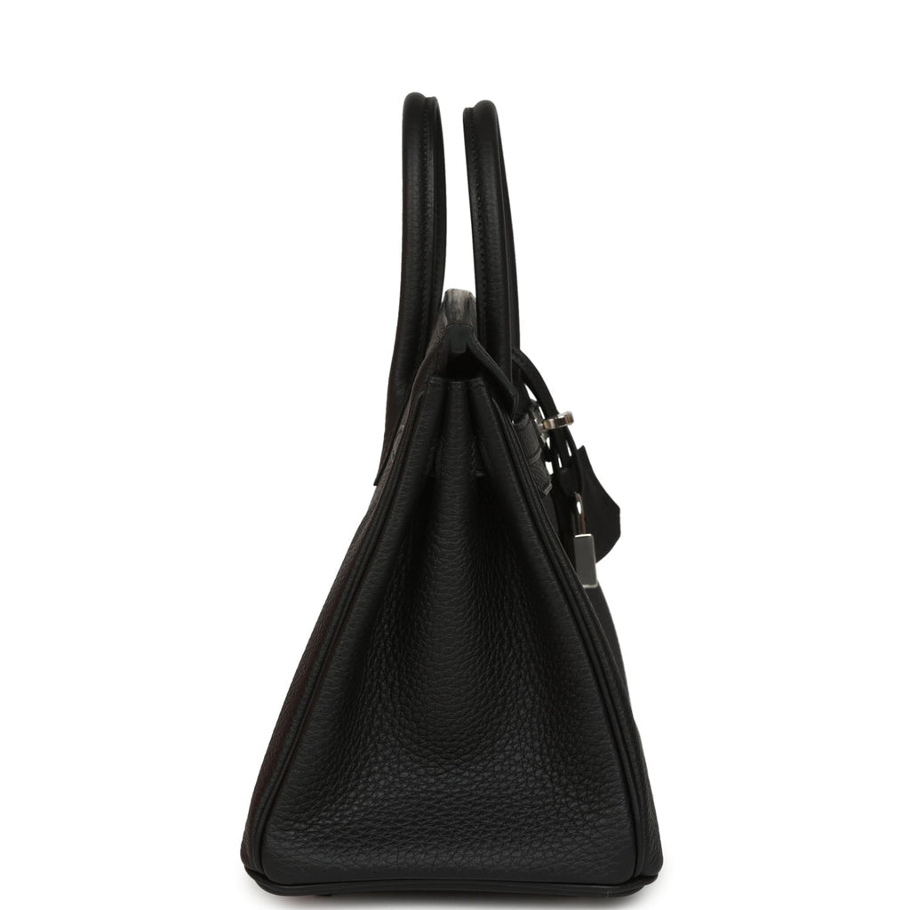 Hermes Birkin 25 Black Togo Palladium Hardware