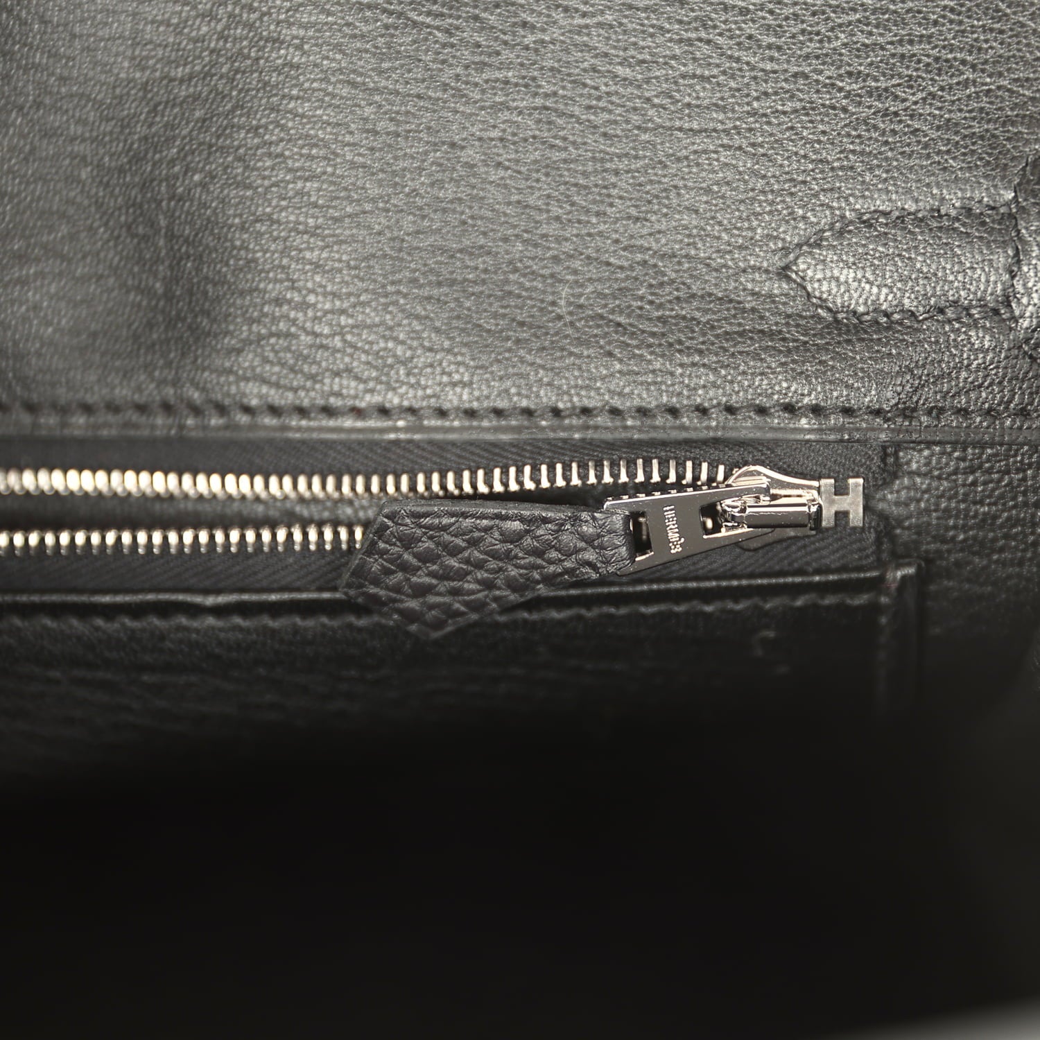Hermes Birkin 25 Black Togo Palladium Hardware