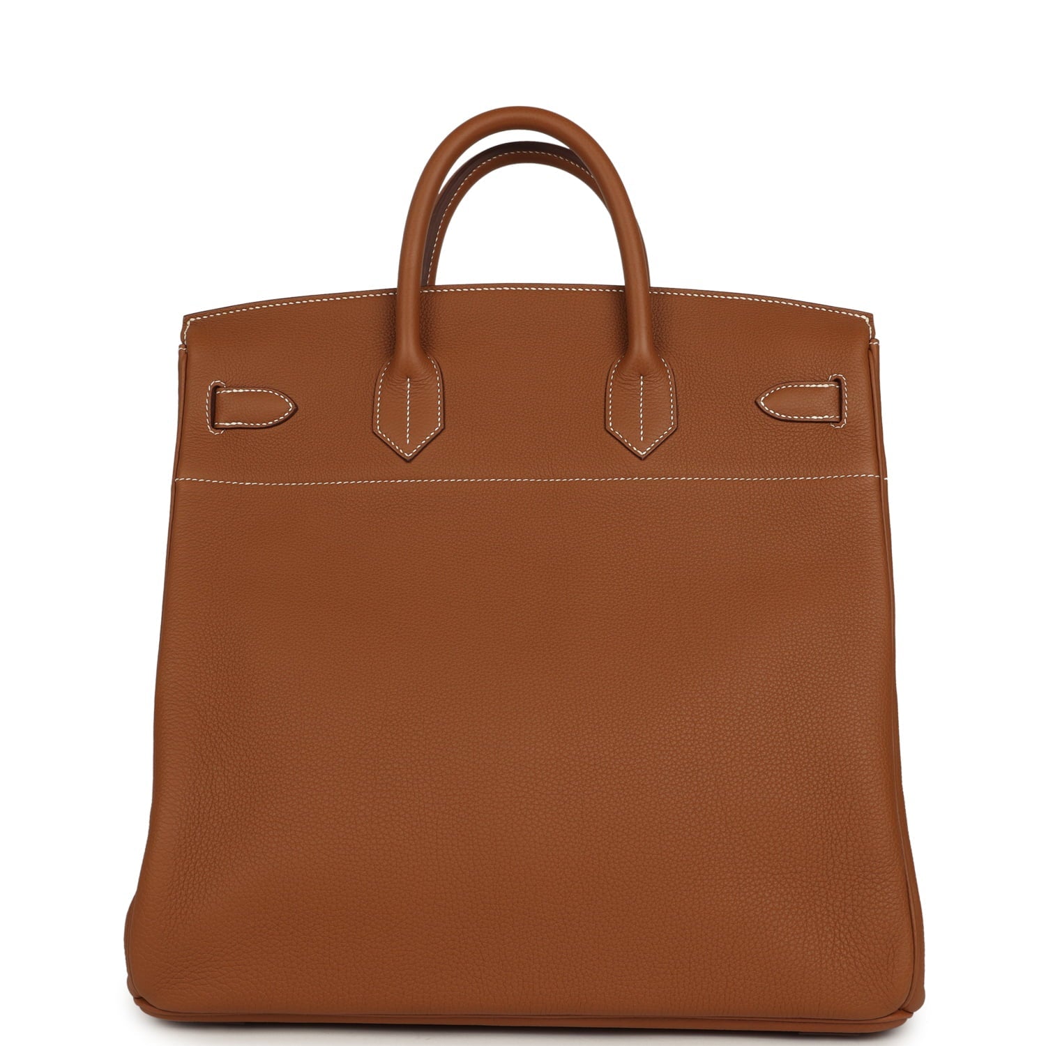 Pre-owned Hermes Birkin HAC 40 Gold Togo Palladium Hardware