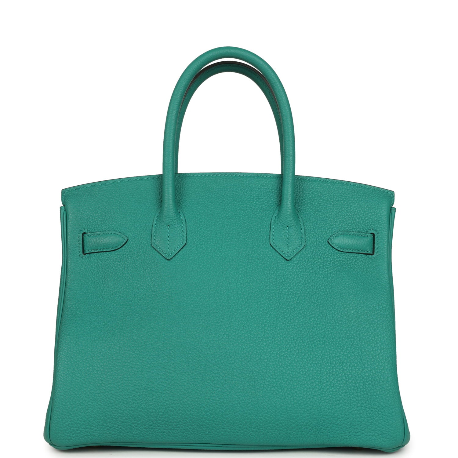Pre-owned Hermes Birkin 30 Vert Verone Togo Gold Hardware