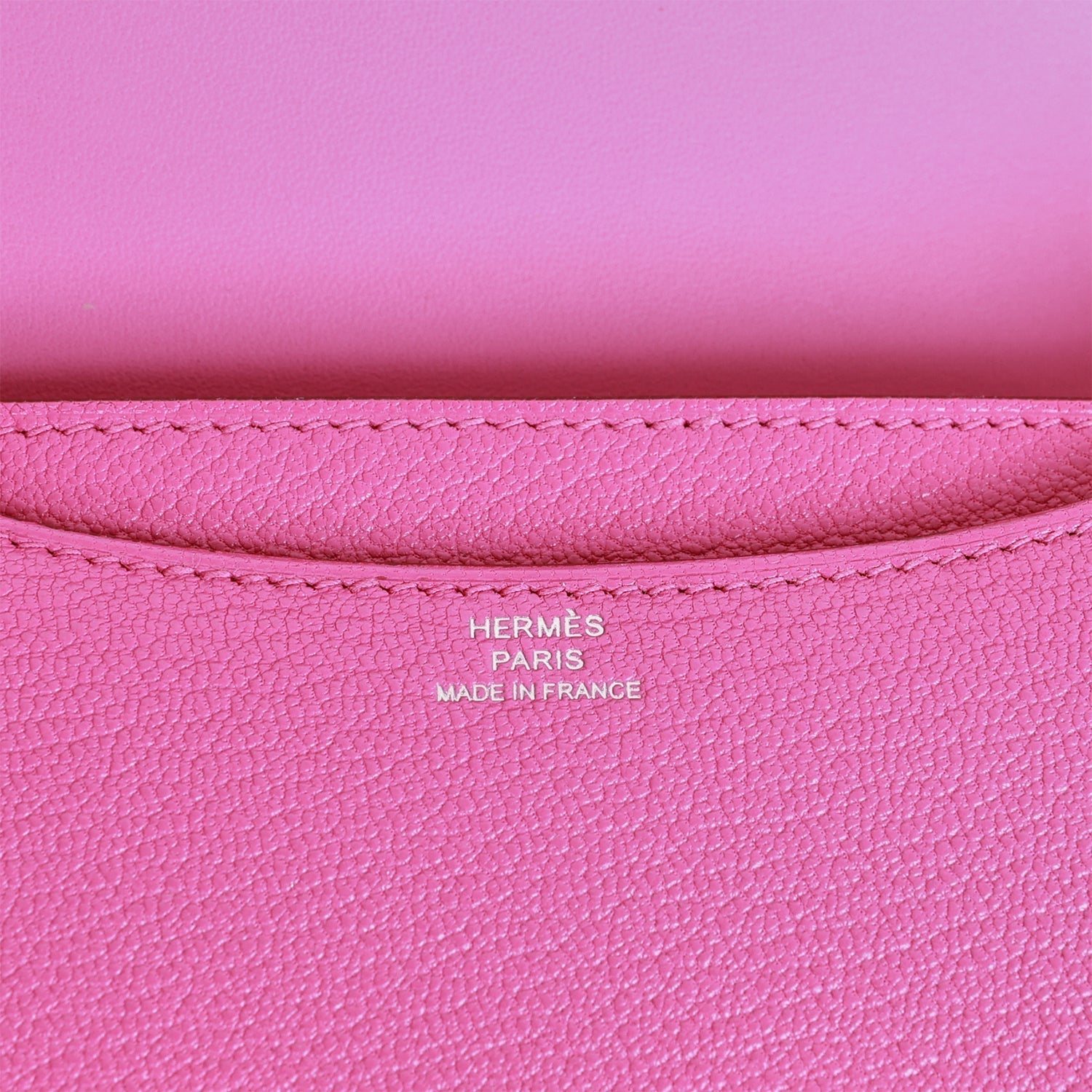 Hermes Constance 18 Magnolia Evercolor Palladium Hardware