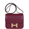 Hermes Constance 18 Anemone Chevre Chamkila Permabrass Hardware