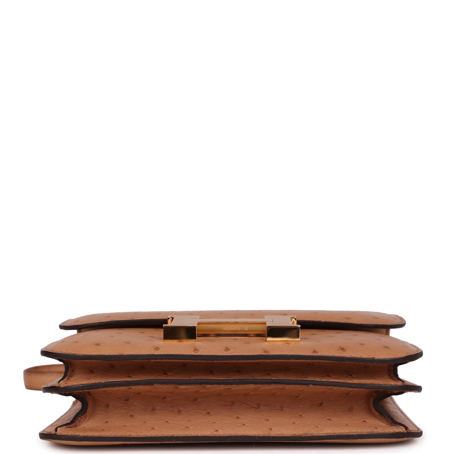 Hermes Constance 18 Chai Ostrich Gold Hardware