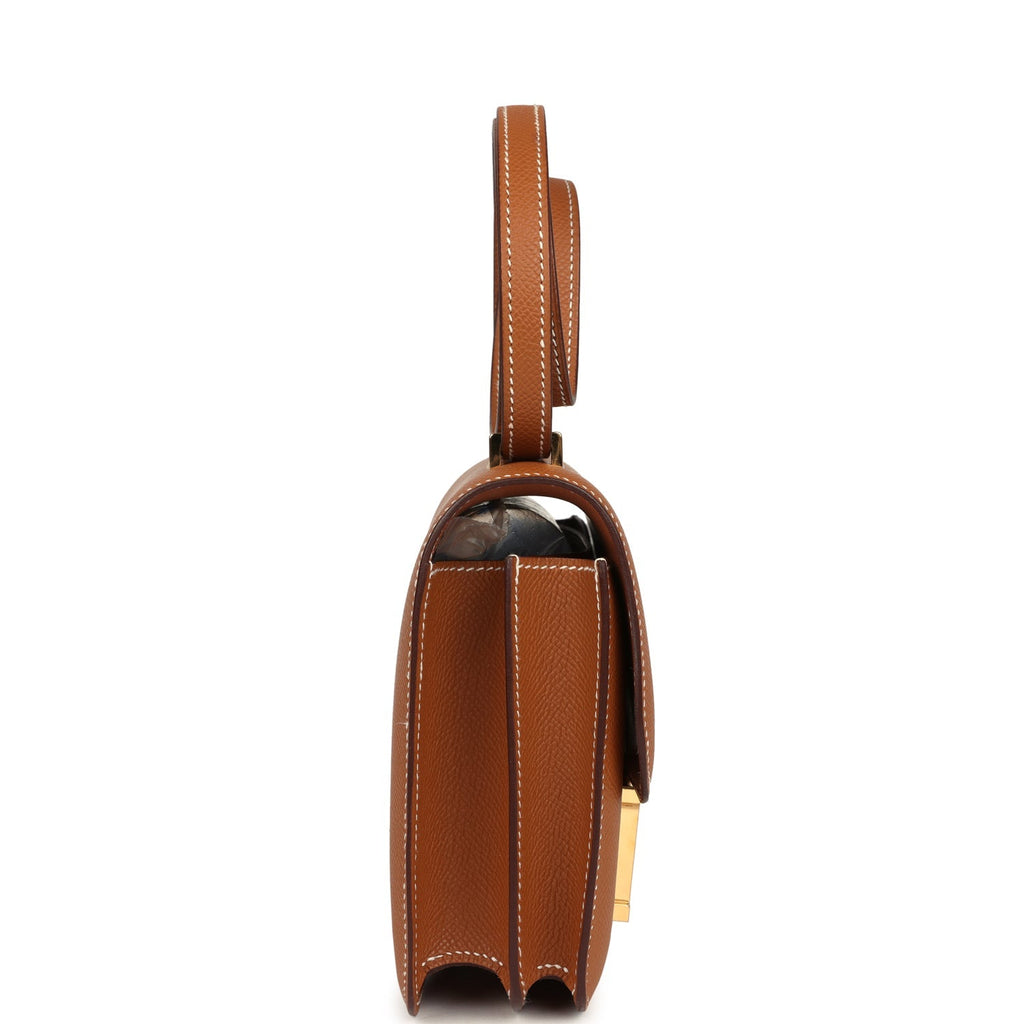 Hermes Constance 18 Gold Epsom Gold Hardware