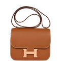 Hermes Constance 18 Gold Epsom Rose Gold Hardware