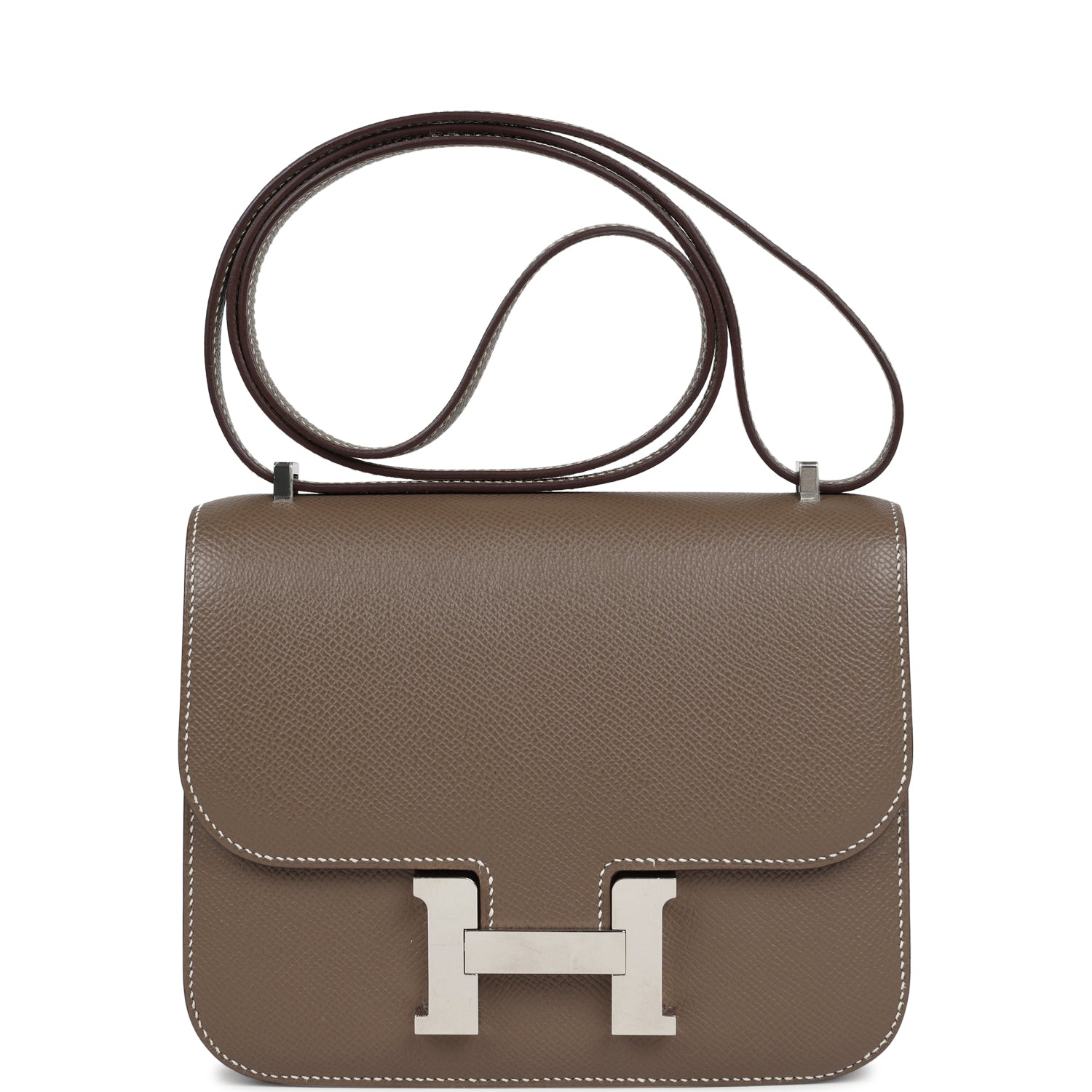 Hermes Constance 18 Etoupe Epsom Palladium Hardware