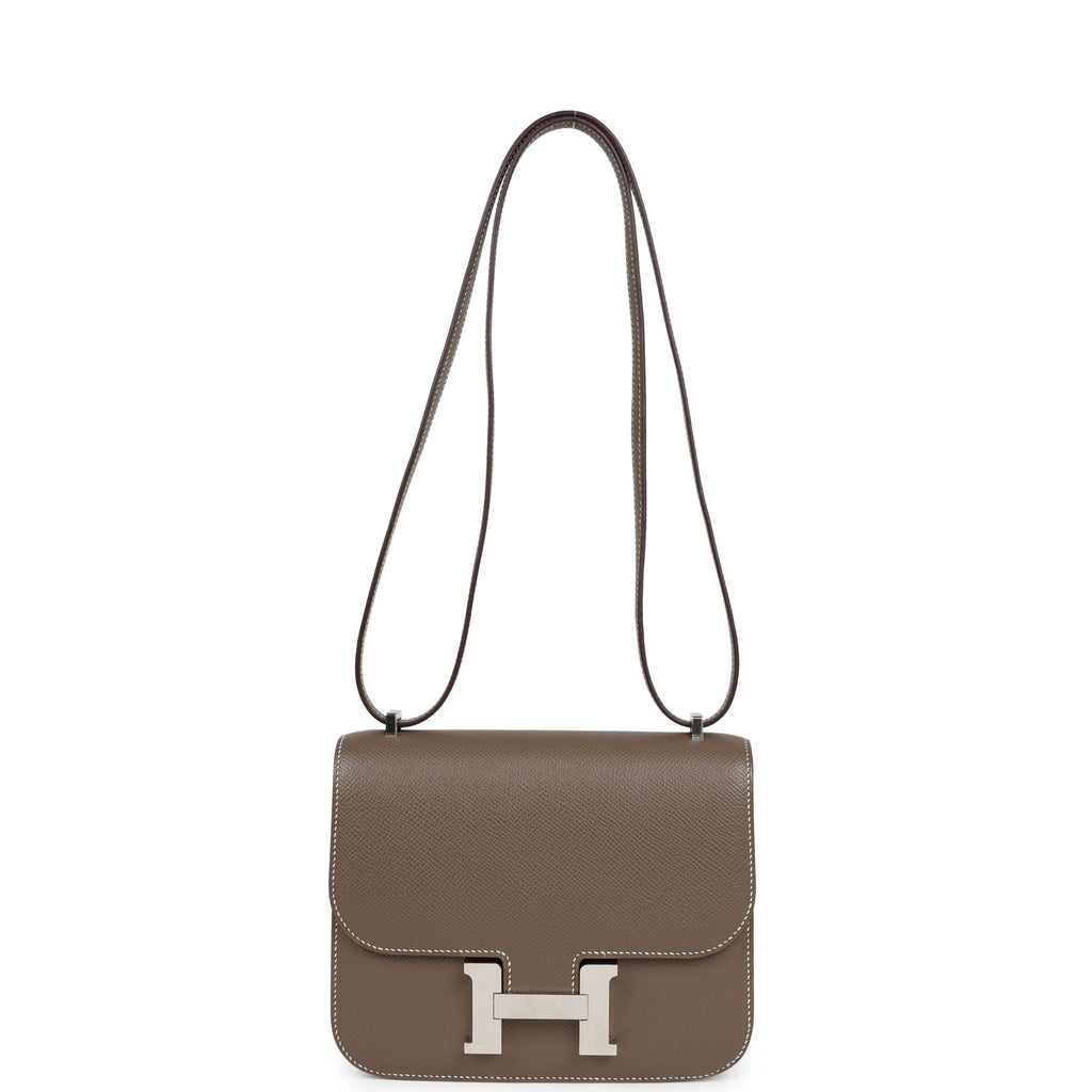 Hermes Constance 18 Etoupe Epsom Palladium Hardware