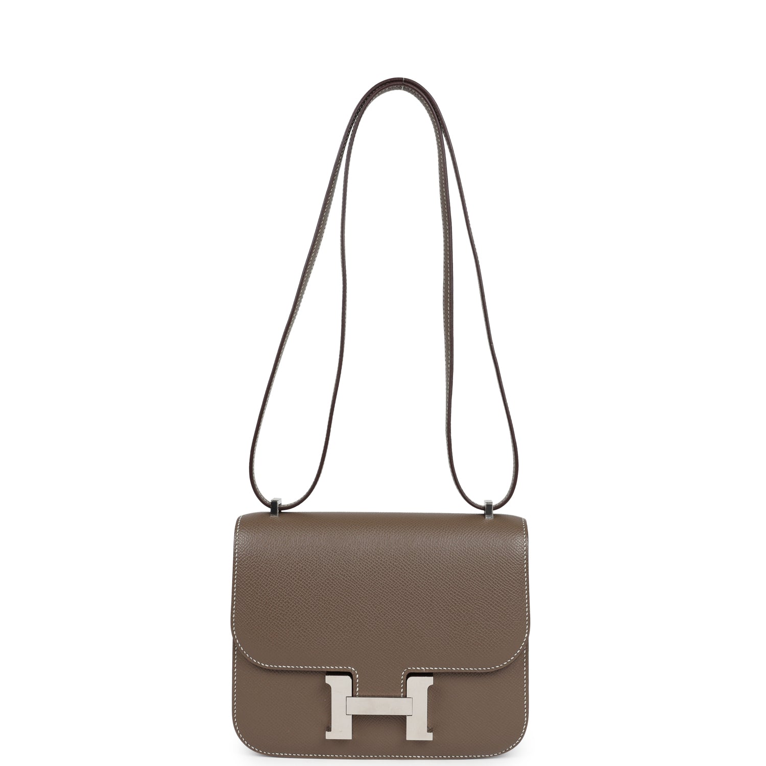 Hermes Constance 18 Etoupe Epsom Palladium Hardware