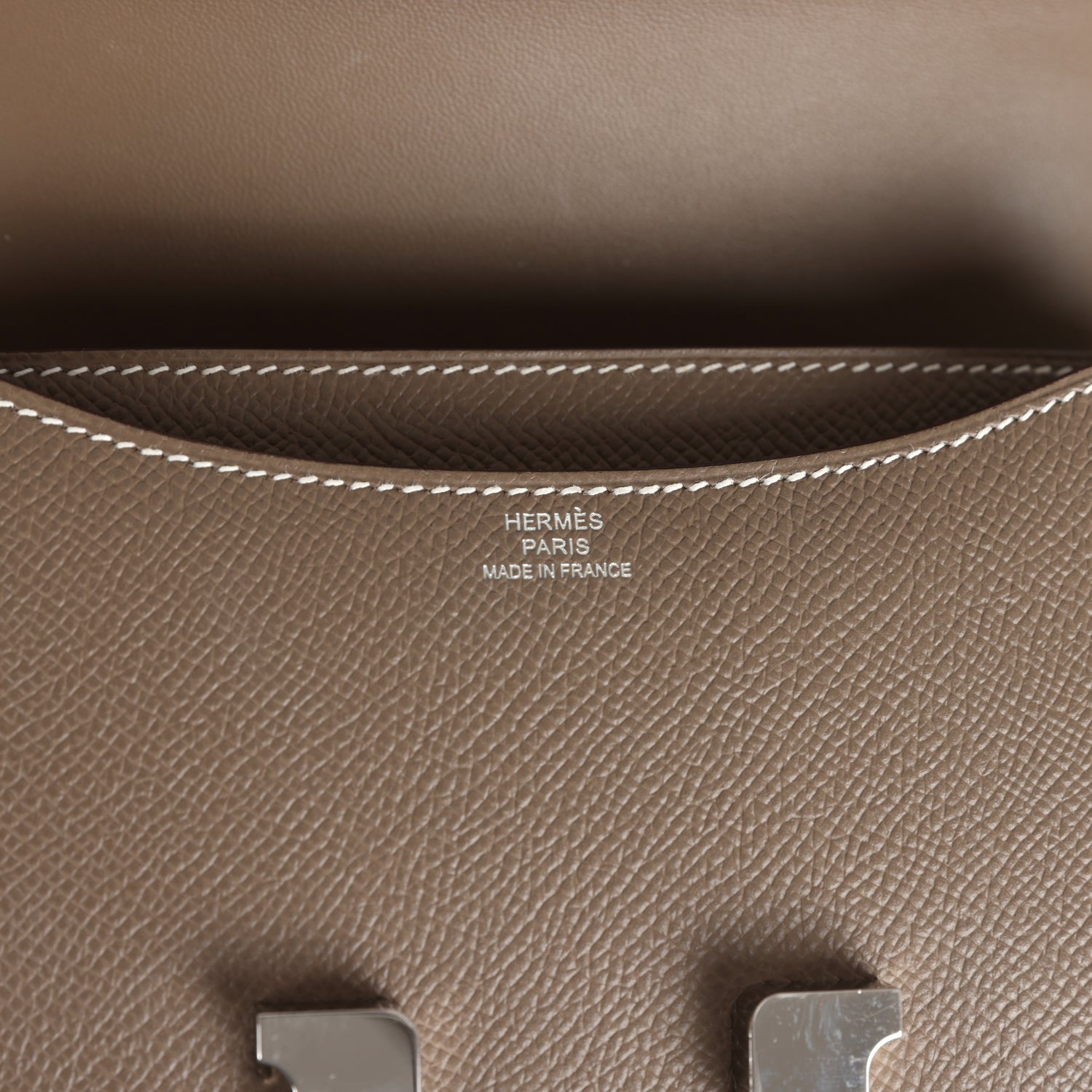 Hermes Constance 18 Etoupe Epsom Palladium Hardware