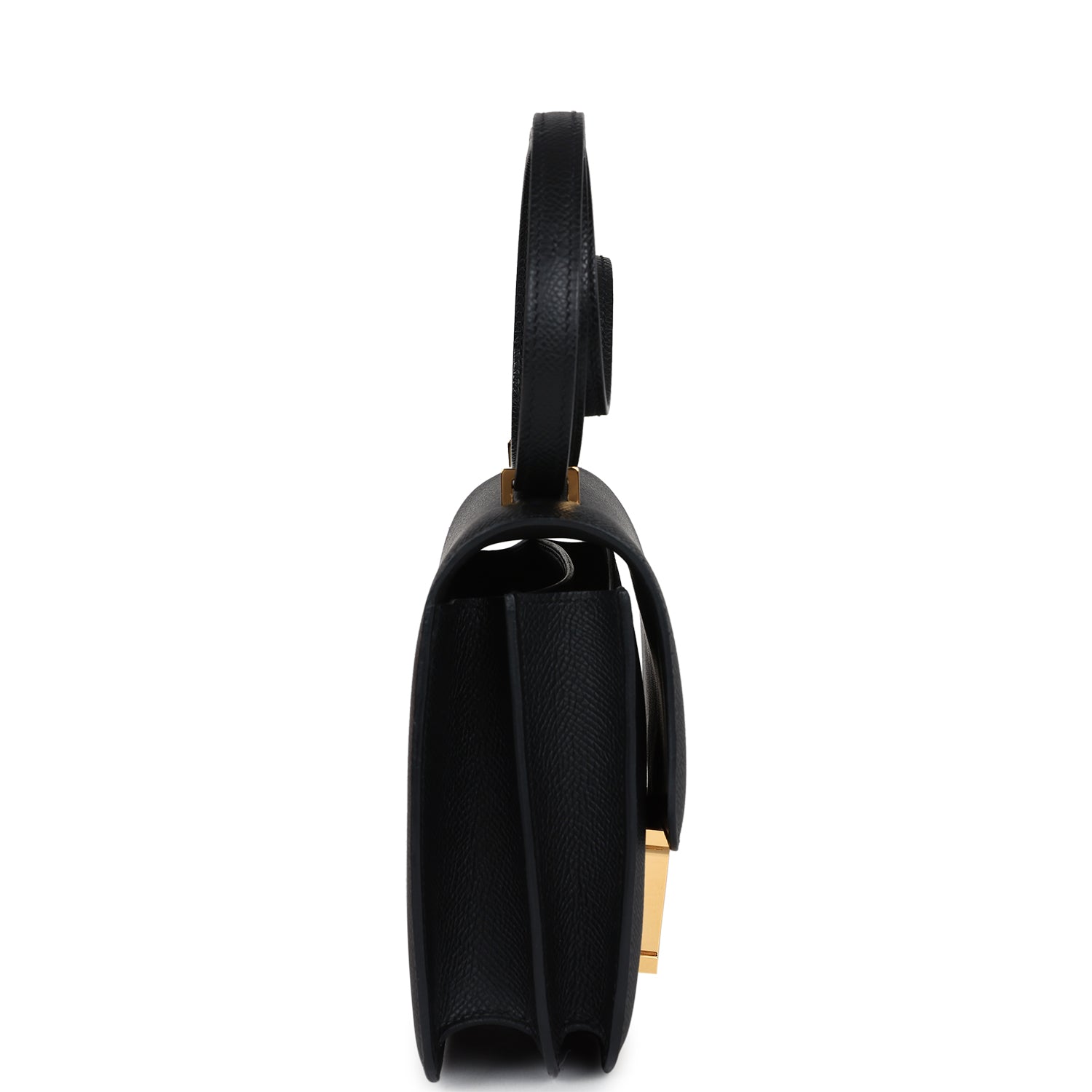 Hermes Constance 18 Black Epsom Gold Hardware