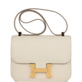 Hermes Constance 1-24 Craie Epsom Gold Hardware