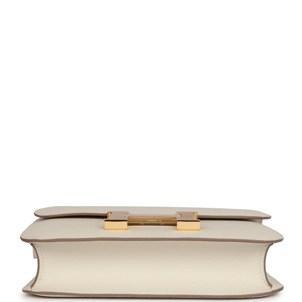Hermes Constance 1-24 Craie Epsom Gold Hardware
