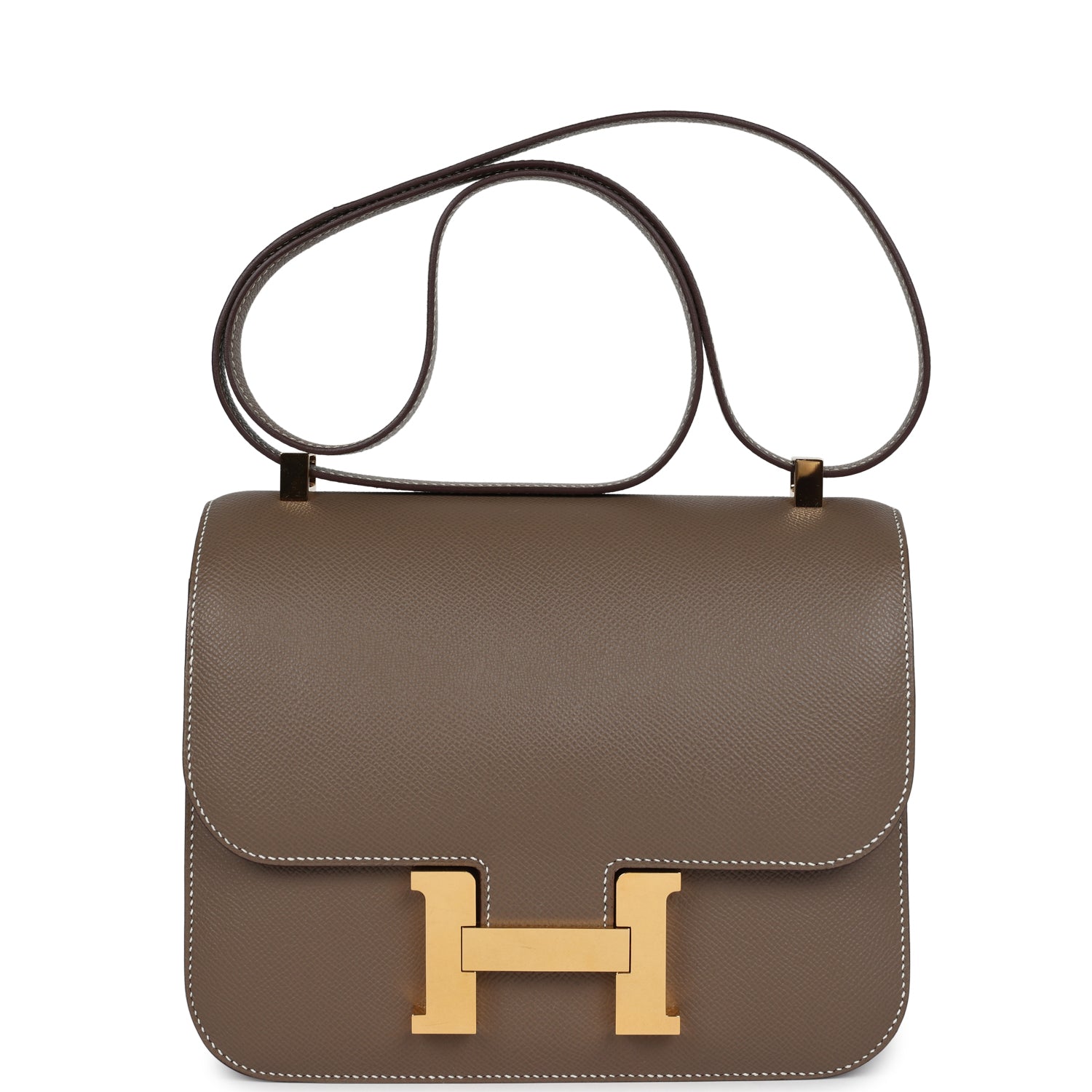 Hermes Constance 24 Etoupe Epsom Gold Hardware