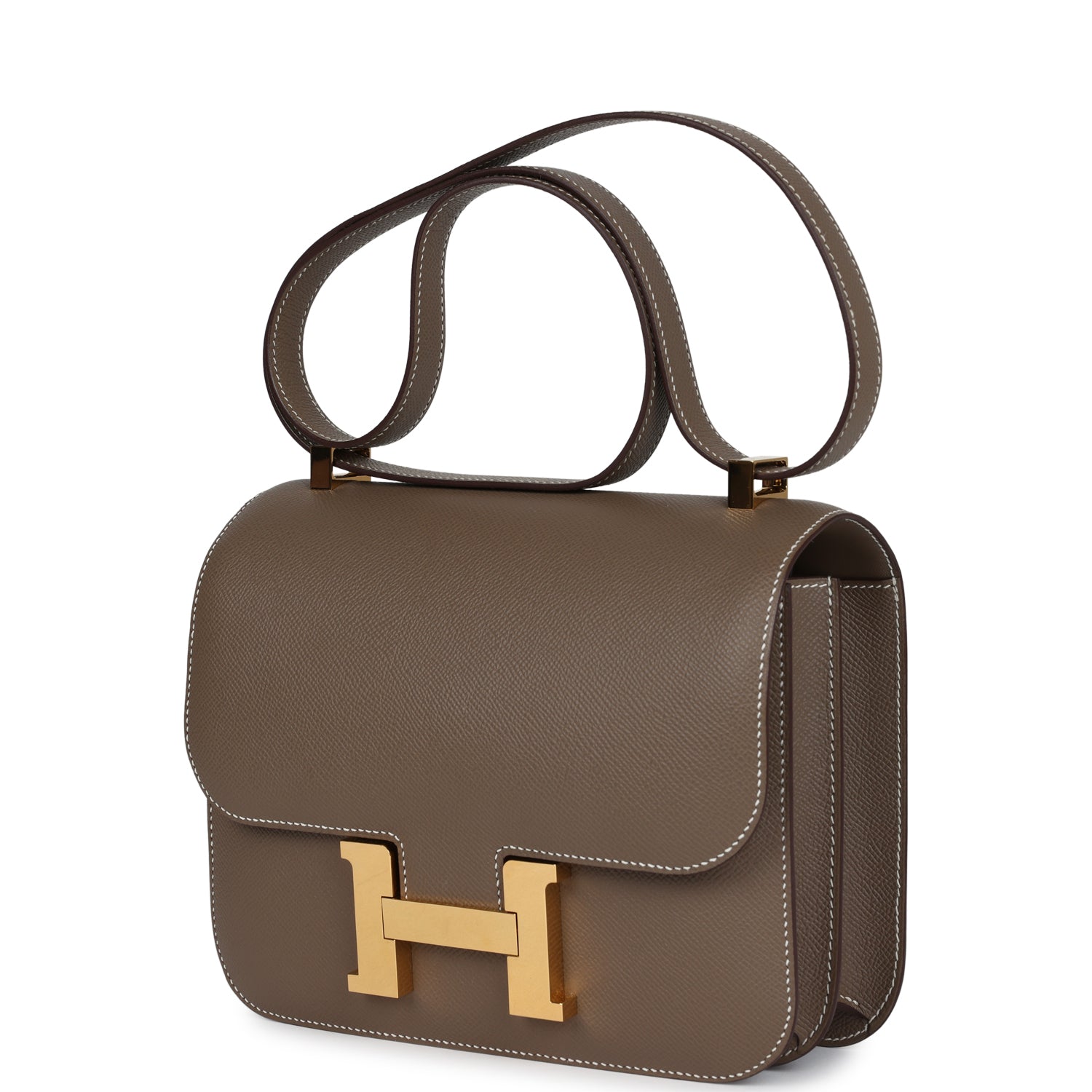 Hermes Constance 24 Etoupe Epsom Gold Hardware