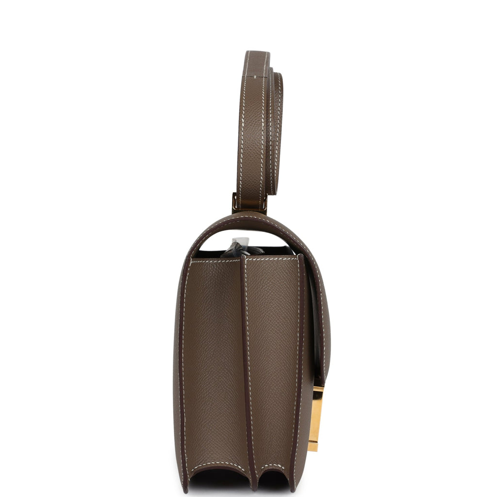 Hermes Constance 24 Etoupe Epsom Gold Hardware